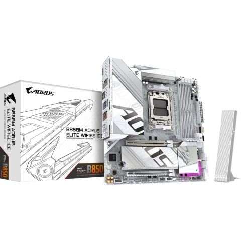 B850M AORUS ELITE WIFI6E ICE Moederbord