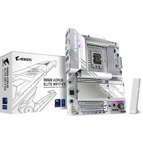 B860 AORUS ELITE WIFI7 ICE Moederbord