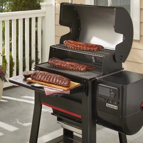 Werktafel voorzijde Searwood Opberger