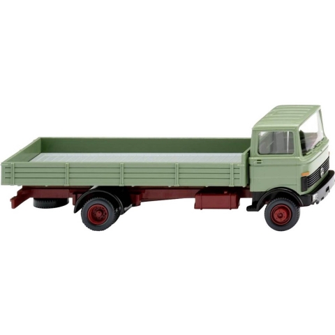 Wiking 043120 H0 Vrachtwagen Mercedes Benz LP 809 vrachtwagen met laadbak, lichtgroen