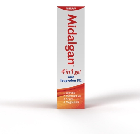 Midalgan 4-in-1 Gel met Ibuprofen 5%