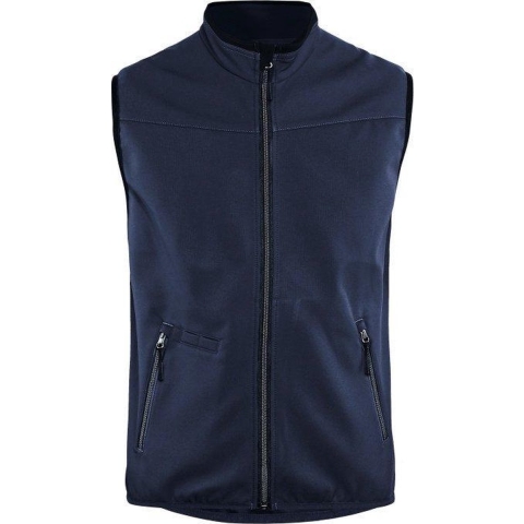 Blåkläder Dames softshell bodywarmer 38512516 | Donker marineblauw/Zwart | Maat XL - 7330509647639