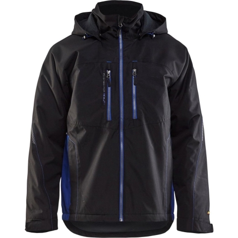 Blåkläder Lichtgewicht Winterjas 48901977 | Zwart/Korenblauw | Maat XL - 7330509436332