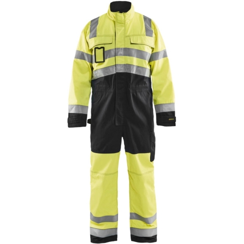 Blåkläder Overall High-Vis 63731804 | High-Vis Geel/Zwart | Maat 52 - 7330509340615