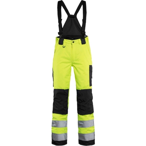 Blåkläder Dames Winterwerkbroek High-Vis 78851977 | High-Vis Geel/Zwart | Maat 34 - 7330509551141