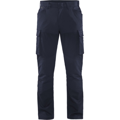Blåkläder Service werkbroek stretch 14571830 | Donker marineblauw | Maat 54 - 7330509717431