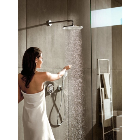 hansgrohe Ecostat S thermostaat afbouwdeel voor 2 functies chroom