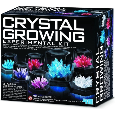 4M Crystal Kweekexperimentele kit - 4M - OneSize - Creatieve Speelset