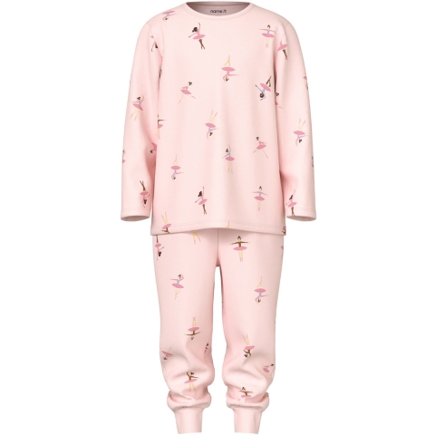 Name It Pyjama set - Noos - NkfNightset - 2-delig - Pearl - Name It - 5-6 jaar (110-116) - Pyjama - Tweedelig