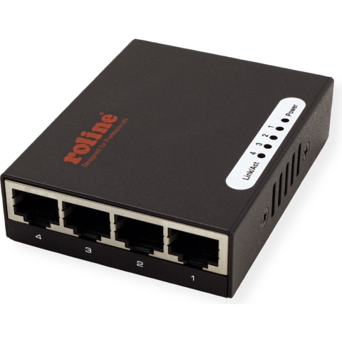 Roline Netwerk switch 10 / 100 / 1000 MBit/s USB-stroomverzorging