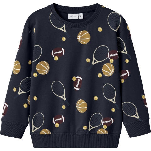 Name It Sweatshirt - NmmKeaton - Navy Blazer - Name It - 3 jaar (98) - Sweatshirt