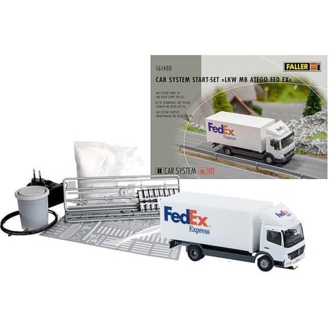 Faller 161488 Start-Set LKW MB Atego FedEx Car system H0 Voertuig