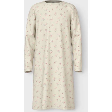 Name It Nachthemd - Noos - NkfNachthemd - Turtledove - Name It - 7-8 jaar (122-128) - Nachthemd