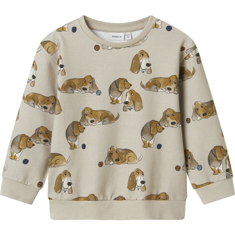 Name It Sweatshirt - NmmKody - Peyote - Name It - 2 jaar (92) - Sweatshirt