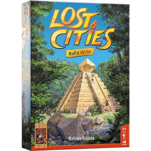 Lost Cities: Roll & Write Dobbelspel