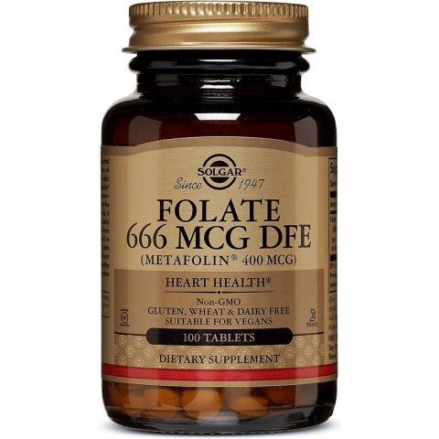 Solgar Folacin (Foliumzuur) 400 mcg Tabletten