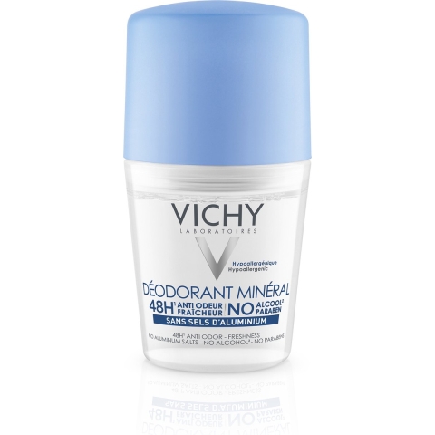Vichy Minerale Deodorant Roller 48u Optimale Tolerantie