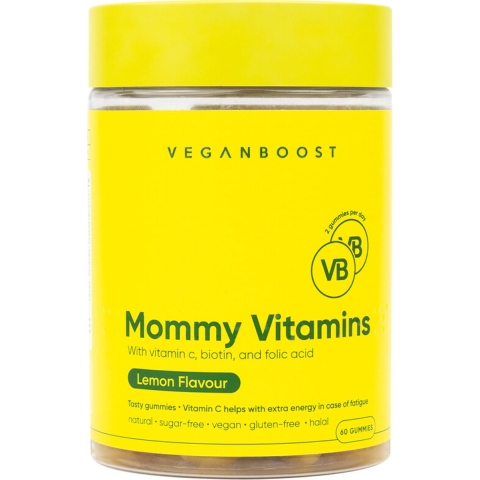 Gratis Verzending: Veganboost Hair Vitamins Mommy Lemon 60 gummies