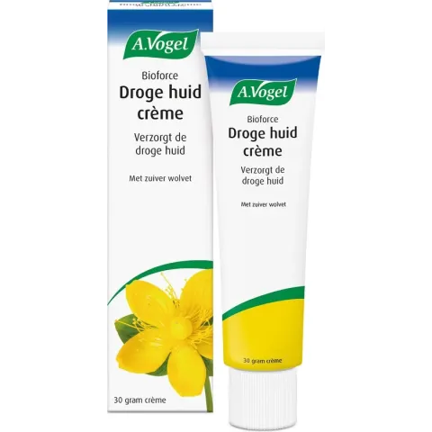 A.Vogel Bioforce Droge huid crème - Verzorgt de droge huid. Met zuiver wolvet. - 30 g