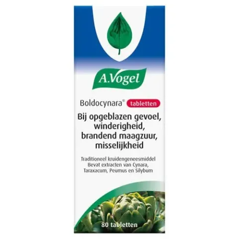 A.Vogel Boldocynara tabletten - 80 stuks