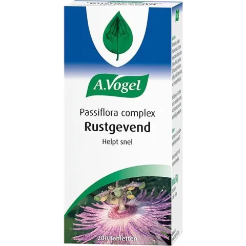 A.Vogel Passiflora Complex Rustgevend - 200 Tabletten