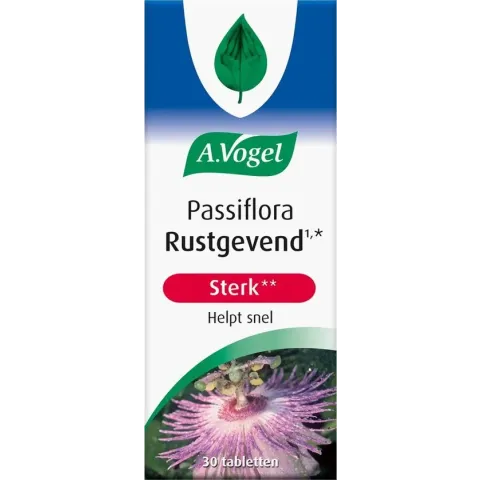 A.Vogel Passiflora Rustgevend Sterk 30 Tabletten