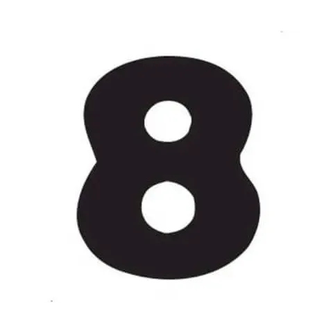 abc cijfer 8