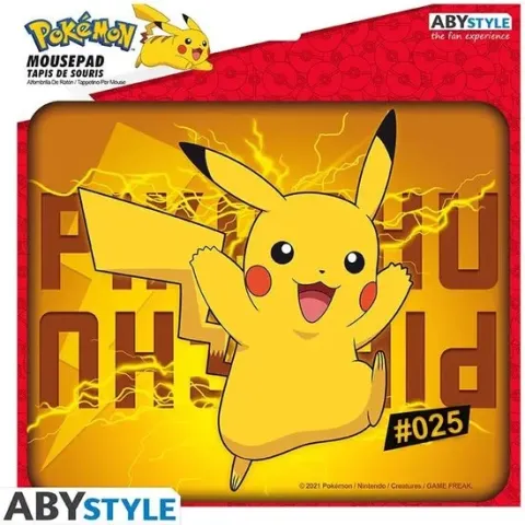 Abysse - Muismat - Pokemon Pikachu 23.5x19.5 cm