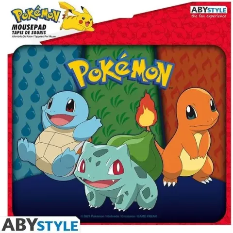 Abysse - Muismat - Pokemon Starters Kanto 23.5x19.5 cm