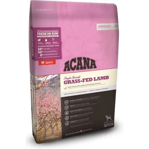 Acana singles grass-fed lamb dog hondenvoer 17 kg