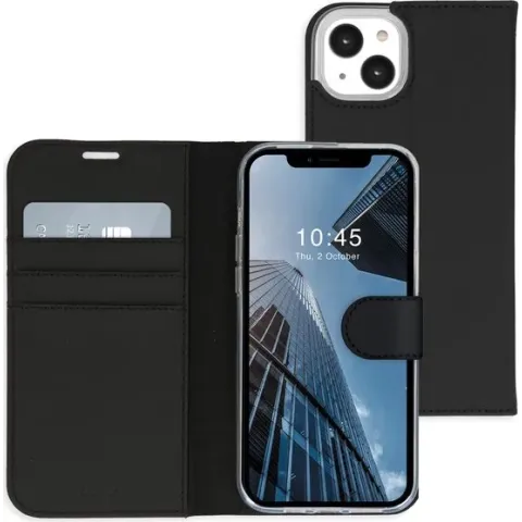Accezz Wallet Softcase Booktype iPhone 14 hoesje - Zwart