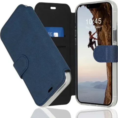 Accezz Xtreme Wallet Booktype iPhone 14 Plus hoesje - Donkerblauw