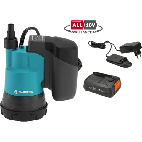 Accu dompelpomp 2000/2 Clear 18V P4A set
