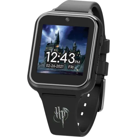 Accutime Harry Potter Smartwatch Kinderen - Selfie Camera, Foto & Video - Zwart