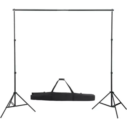 Achtergrondsysteem 300 cm. breed zonder doek
