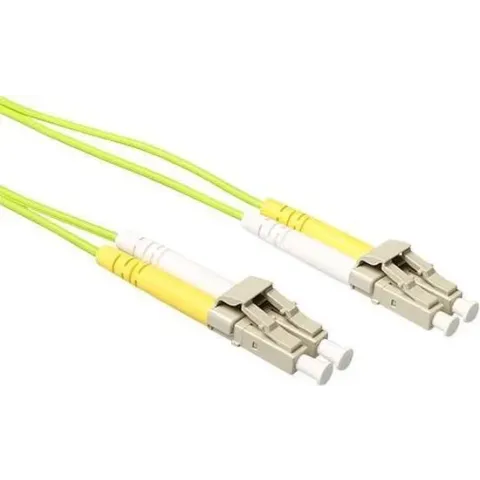 ACT 0,5 meter LSZH Multimode 50/125 OM5 glasvezel patchkabel duplex met LC connectoren
