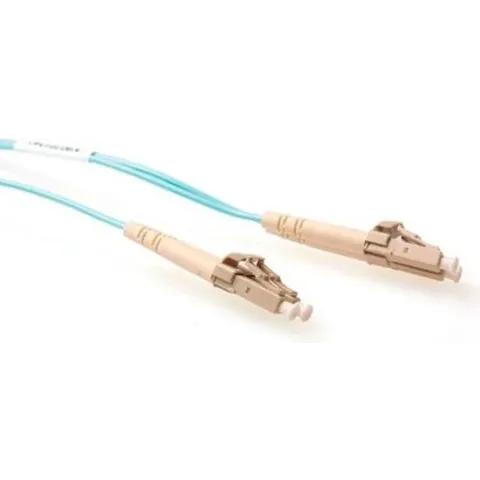 ACT 3 meter LSZH Multimode 50/125 OM3 glasvezel patchkabel duplex met LC connectoren RL9603