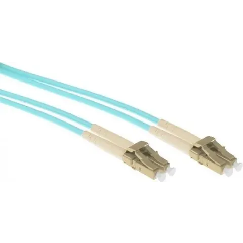 ACT 5 meter LSZH Multimode 50/125 OM3 glasvezel patchkabel duplex met LC connectoren RL9605