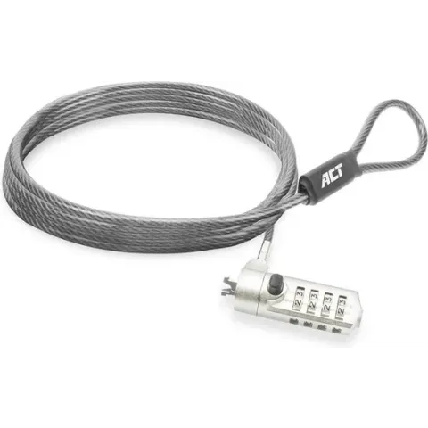 ACT AC9025 Laptopslot | Nano Security Lock | Cijferslot | 2 meter