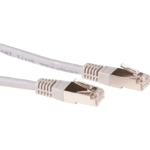 ACT CAT6 S/FTP netwerkkabel  1 meter - Grijs