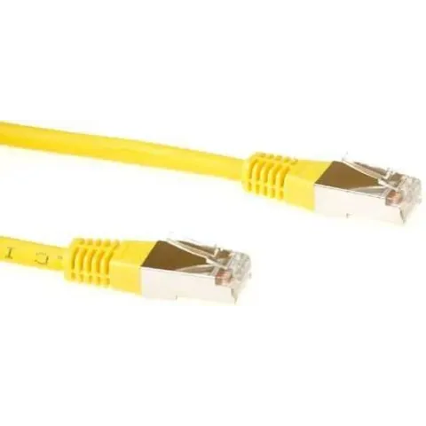 ACT CAT6 S/FTP netwerkkabel  2 meter - Geel