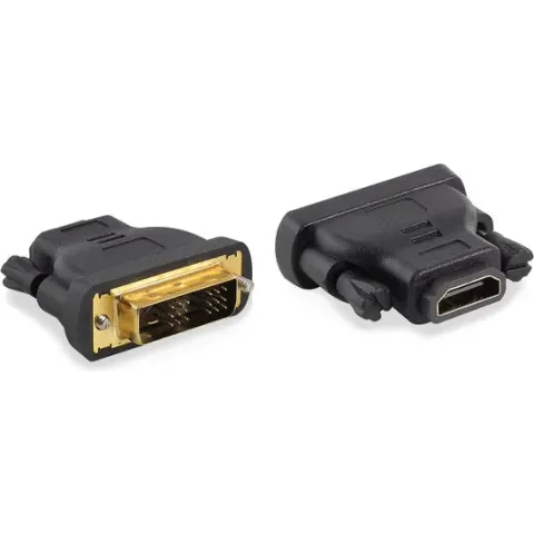 ACT DVI HDMI Verloopadapter – DVI-D male naar HDMI female converter – 24+1 pin - AC7565