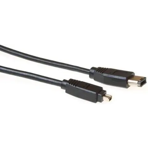 ACT Firewire IEEE1394 aansluitkabel 6-pin male - 4-pin male