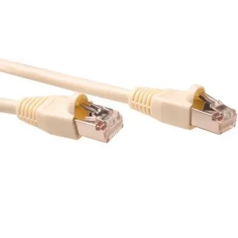 ACT Ivoor 15 meter SF/UTP CAT5E patchkabel snagless met RJ45 connectoren