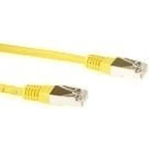 ACT Patchcord SSTP Category 6 PIMF, Yellow 30.00M 30m Geel netwerkkabel