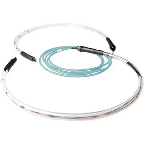 ACT Prefab 50/125 OM3 indoor/outdoor kabel met 4x LC connectoren 160m