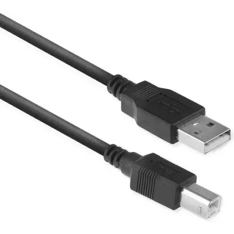 ACT Printerkabel USB 2.0 A naar B – Lengte 1 Meter – Universeel Kabel USB A naar USB B Printer en Scanner - AC3030