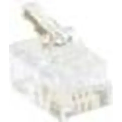ACT RJ11 (6P/4C) modulaire connector voor platte kabel