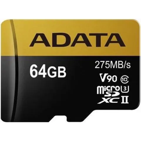 ADATA Premier ONE V90 flashgeheugen 64 GB MicroSDXC Klasse 10 UHS-II