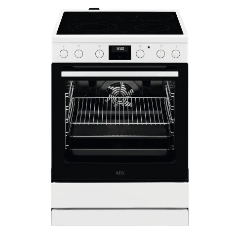 AEG CCB6441BBW Keramisch fornuis Wit